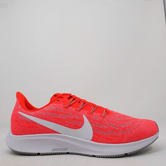Nike Air Zoom Pegasus 36 Red White Running Shoes AQ2203 602 Mens Size 15